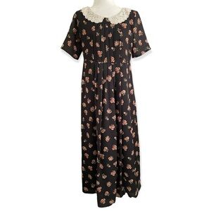 90’s Vintage 90’s floral maxi dress
